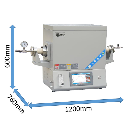 智能双温区管式炉1700℃